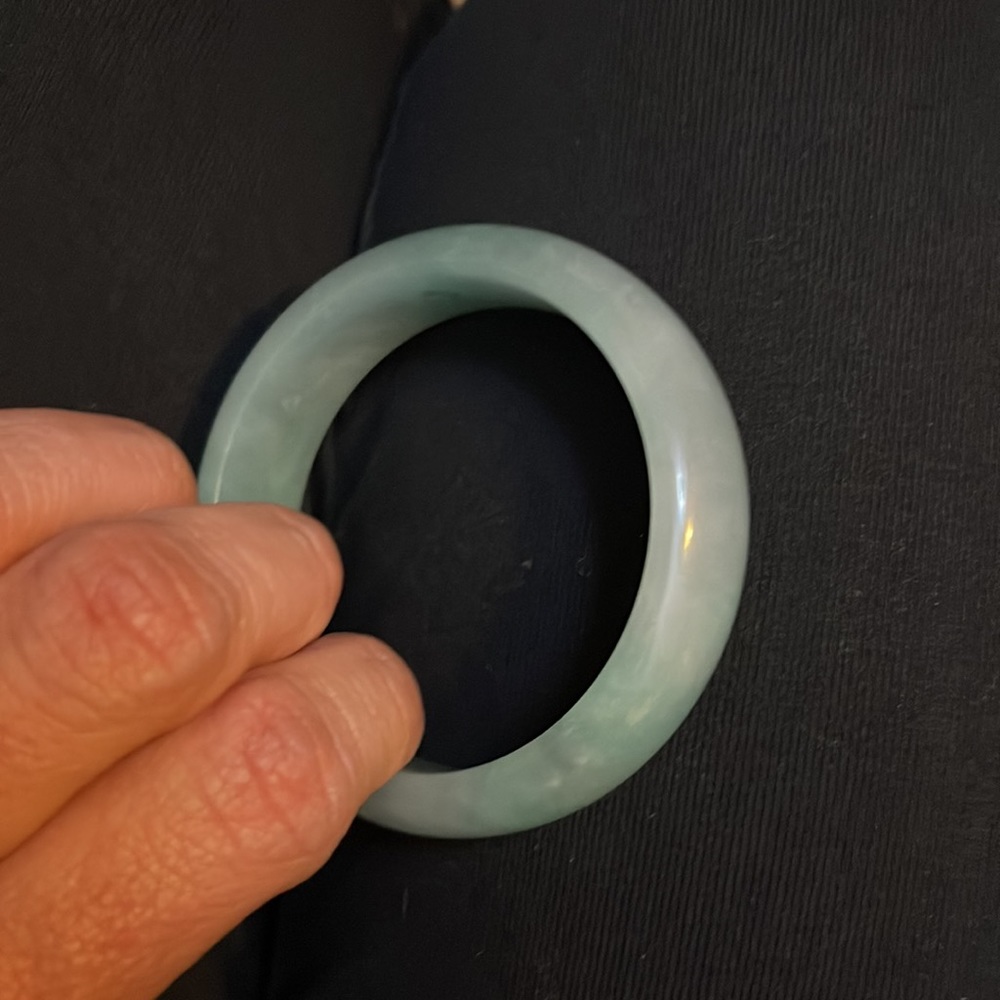 Authentic Jade Bangle - image 3